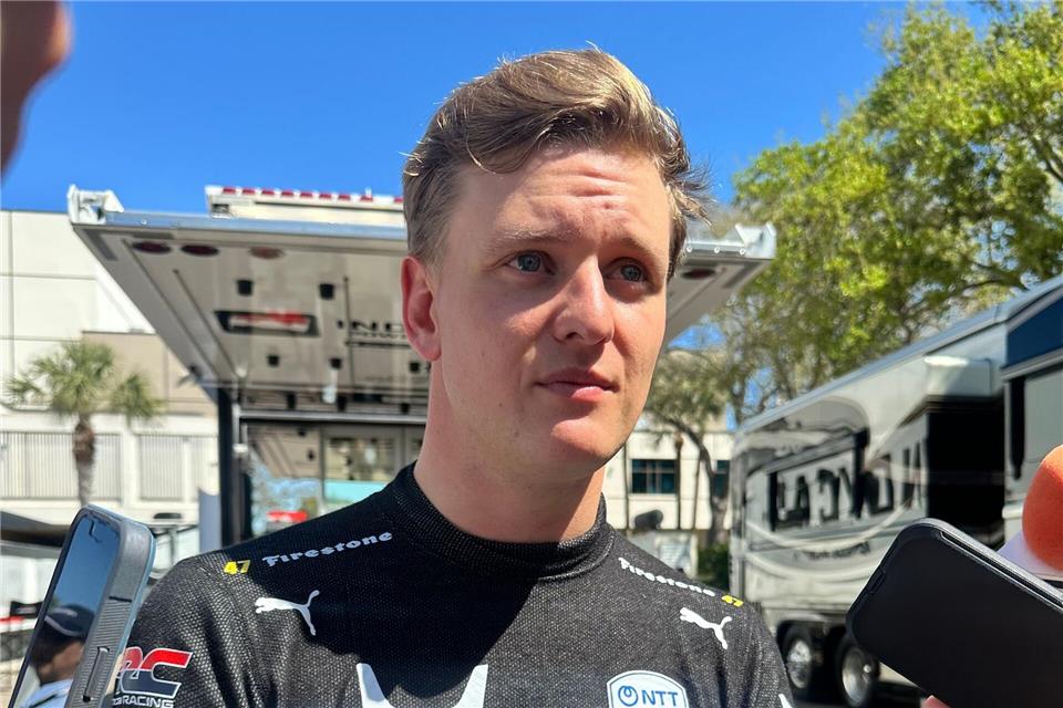 Frühes Aus beim IndyCar-Debüt: Mick Schumacher.Jenna Fryer/AP/dpa