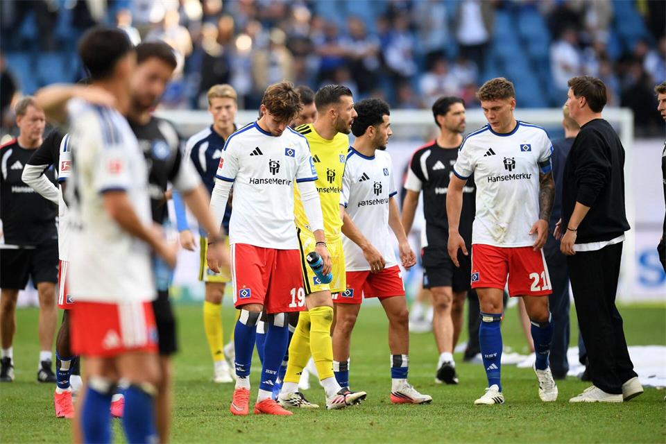 Frust beim HSV nach dem 0:5 gegen Mainz 05Daniel Bockwoldt/dpa