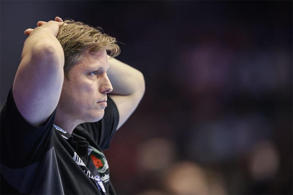 Füchse-Coach Nicolej Krickau war trotz Pleite zufriedenRonny Hartmann/dpa