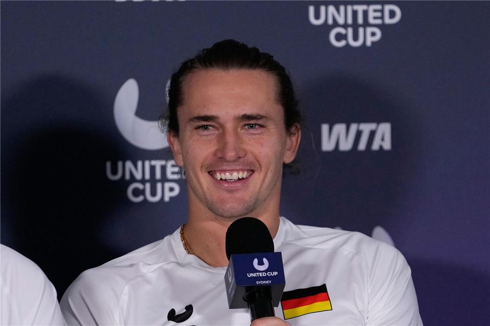 Fühlt sich wie ein Dieselmotor: Tennisstar Alexander Zverev.Rick Rycroft/AP/dpa