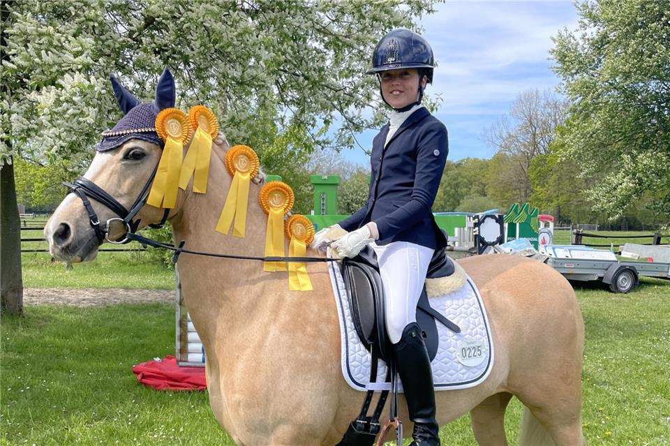 Fünf Prüfungen, fünf Siege: Greta Bohnenkamp.