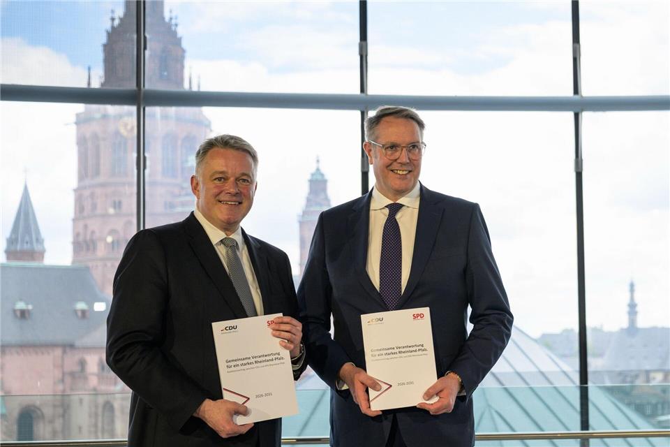 Fünf von zehn Ministerien gehen laut Koalitionsvertrag an die SPD. (Archivbild)Hannes P. Albert/dpa
