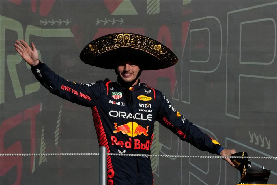 Eifel-Faktor im unheimlichen WM-Kampf: Was spricht für wen?  Fünfmal hat Max Verstappen schon das Rennen in Mexiko gewonnen. (Archivbild)Fernando Llano/AP