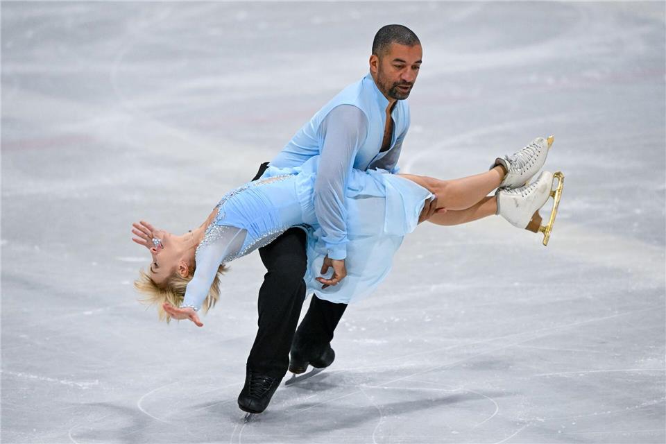 Fünfmal wurden Aljona Savchenko und Robin Szolkowy Paarlauf-Weltmeister.Hendrik Schmidt/dpa