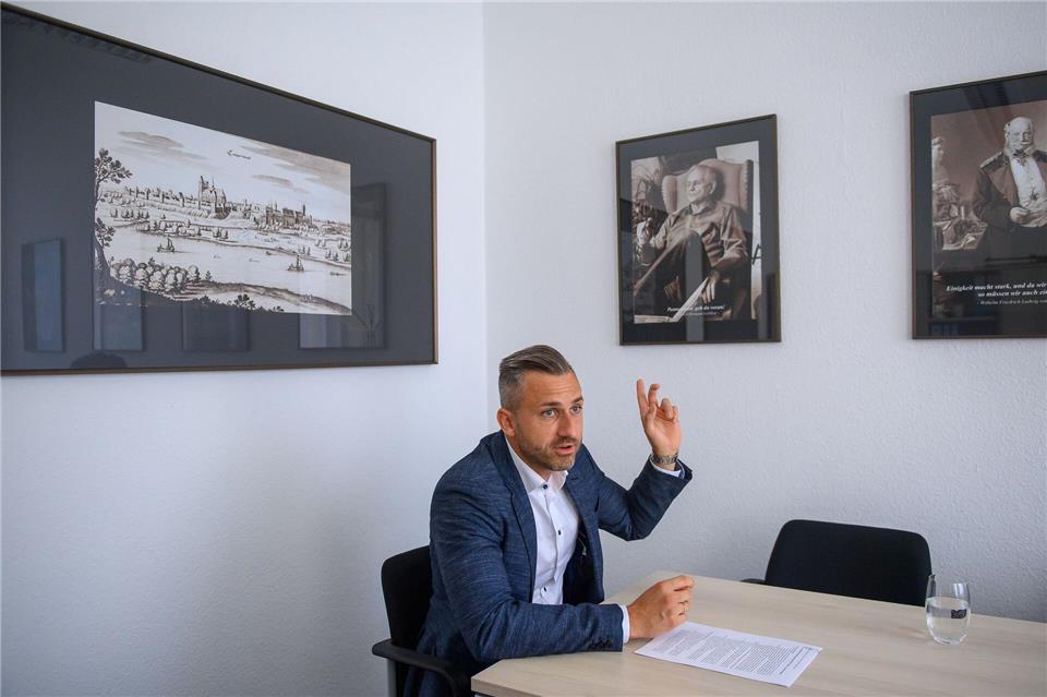 Für AfD-Spitzenkandidat Ulrich Siegmund ist das BSW „aktuell kein Thema“. Klaus-Dietmar Gabbert/dpa