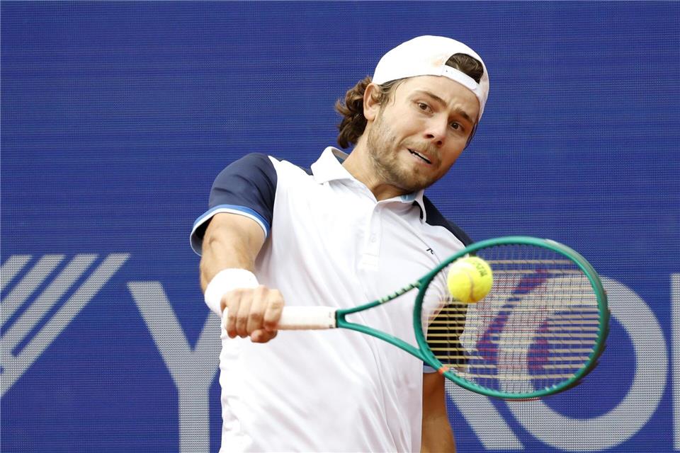 Für Aleksandar Kovacevic war am Rothenbaum im Halbfinale Endstation.Georg Wendt/dpa
