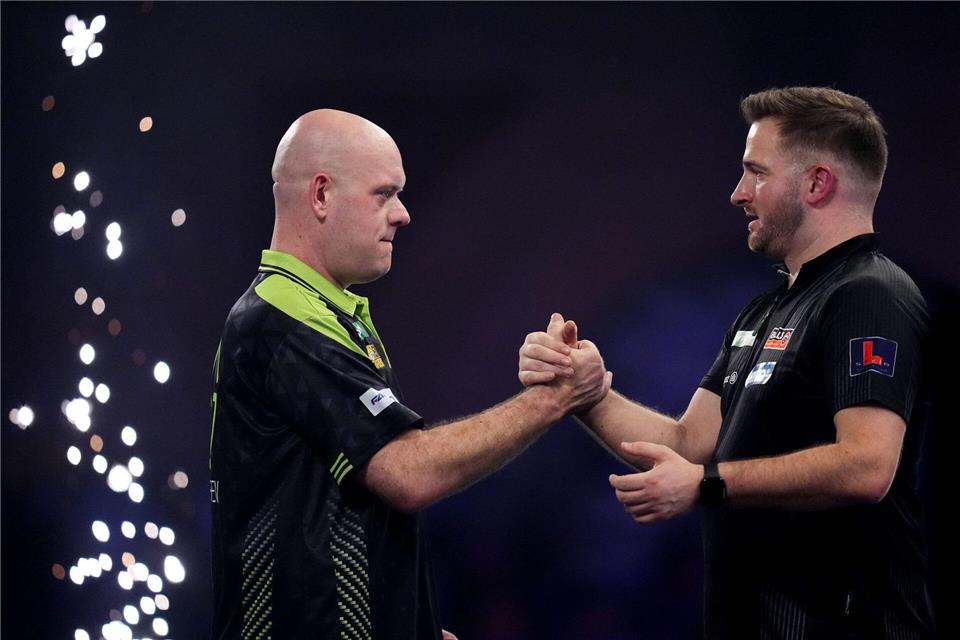 Für Arno Merk (r) bleibt die WM auch nach dem Aus eine denkwürdige.John Walton/PA/AP/dpa