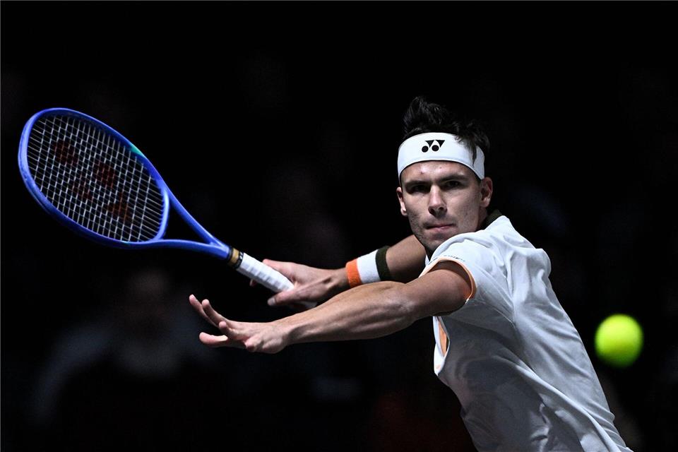 Für Daniel Altmaier ist in Paris im Achtelfinale Endstation.Julien De Rosa/AFP/dpa