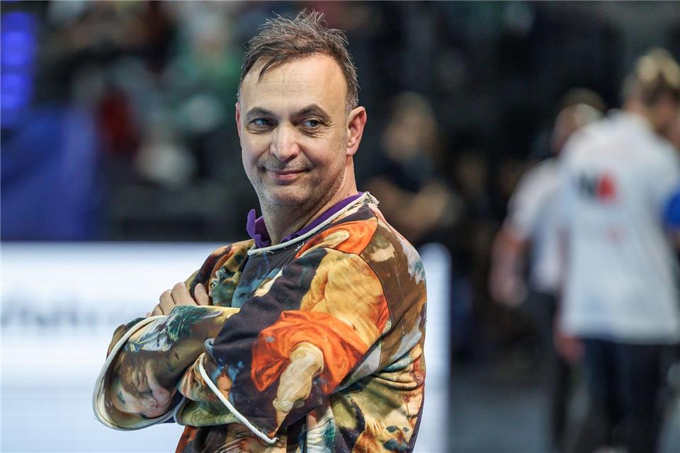 Für Füchse-Boss Bob Hanning gehört Dika Mem zu den besten Handballern der Welt. (Archivbild)Andreas Gora/dpa