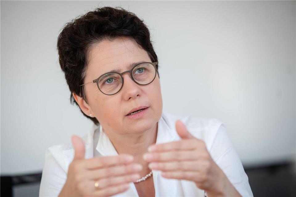 Für Gentges kommt nur ein Abschuss infrage, sollte der Wolf sich weiter Menschen nähern. (Archivbild)Christoph Schmidt/dpa