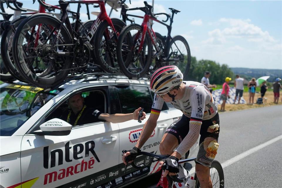Rad-Meister Zimmermann steigt nach Sturz bei Tour aus Für Georg Zimmermann ist die Tour nach seinem heftigen Sturz beendet.Mosa’ab Elshamy/AP/dpa