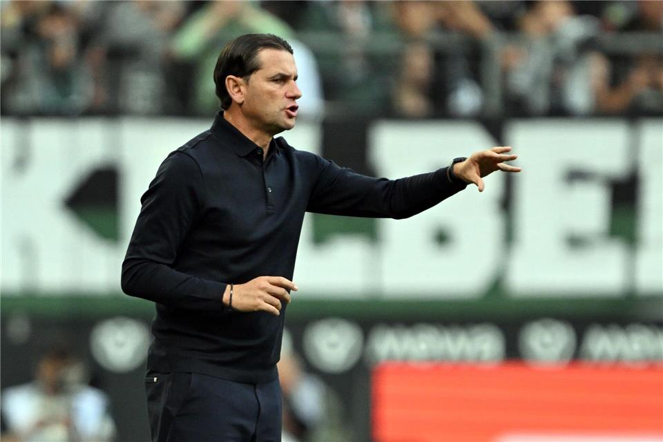 Für Gerardo Seoane könnte es bei Borussia Mönchengladbach eng werdenFederico Gambarini/dpa