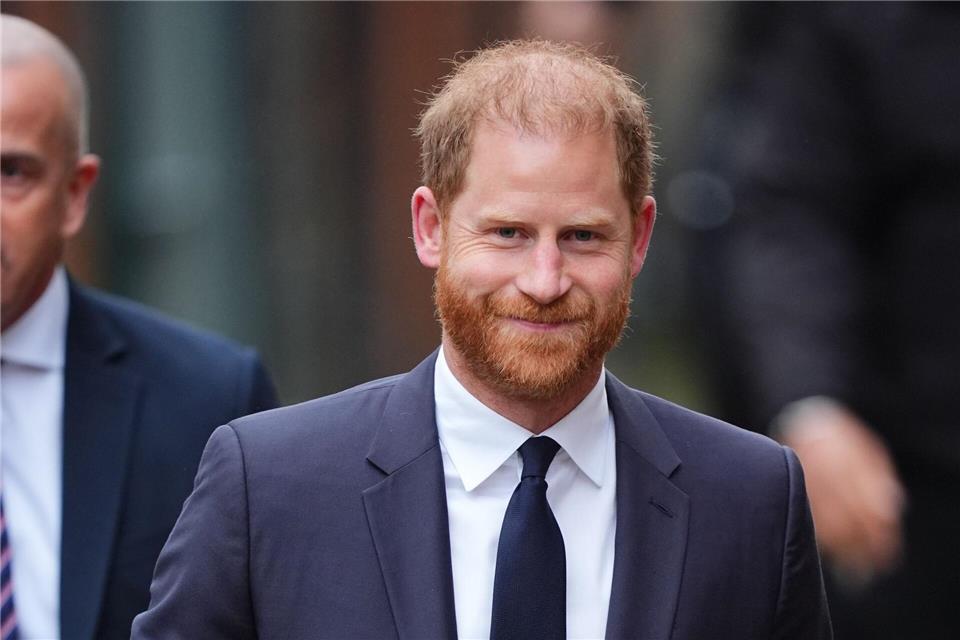 Für Harry ist es bereits die dritte Klage dieser Art. James Manning/PA Wire/dpa