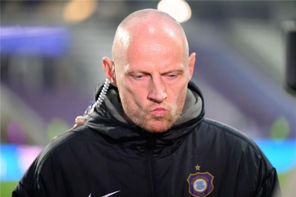 Für Heidrich ist Schluss in Aue. (Archivbild)Robert Michael/dpa