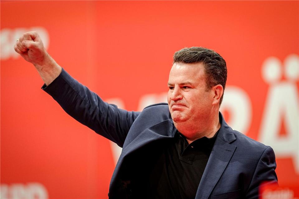 Für Heil gab es auf dem Parteitag viel Unterstützung. Kay Nietfeld/dpa