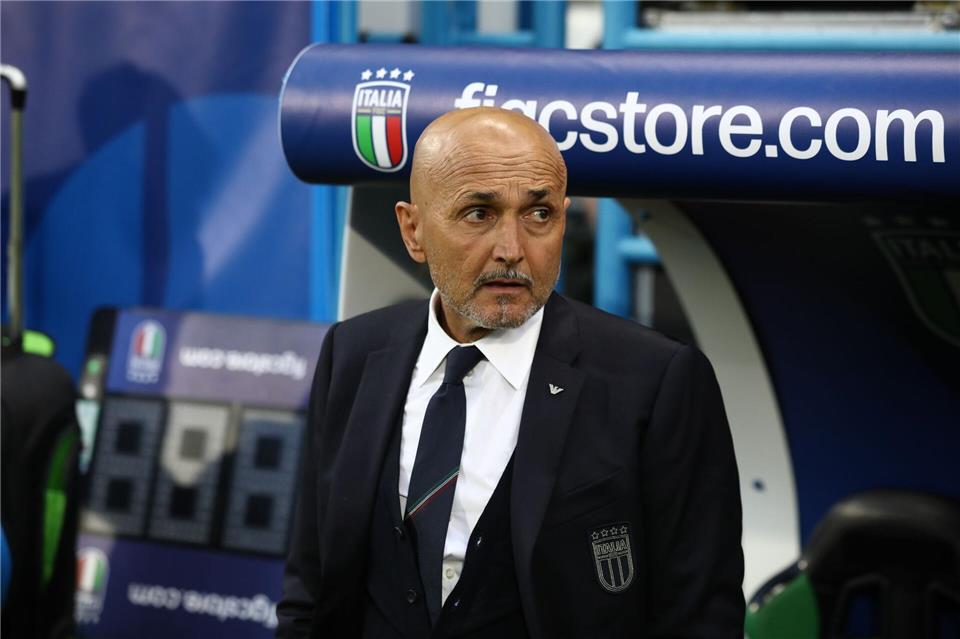 Für Italiens Luciano Spalletti war es der vorerst letzte Auftritt als Nationaltrainer.Mickael Chavet/ZUMA Press Wire/dpa