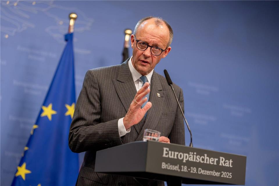 Für Kanzler Merz war der Gipfel eine Bewährungsprobe als europäische Führungsfigur.Michael Kappeler/dpa