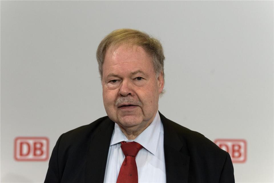 Für Karl-Peter Naumann ist ETCS die „digitale Zukunftstechnik“. (Archivbild)Soeren Stache/dpa