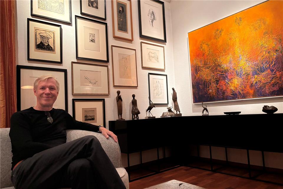 Für Michael Grevenbrock ist Kunst kein Beiwerk, sondern Teil des Lebens.