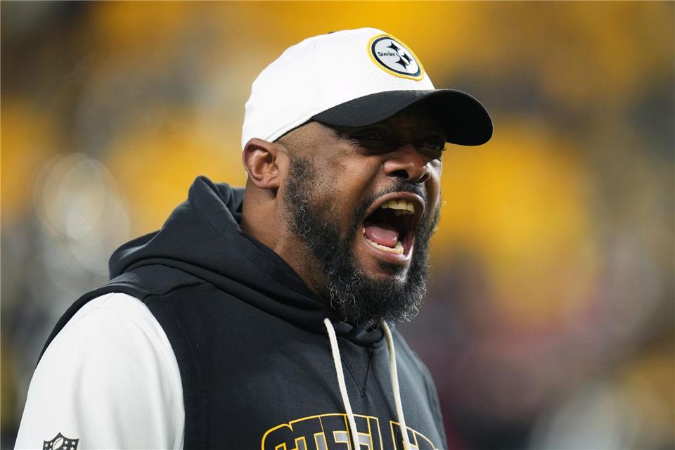 Für Mike Tomlin ist bei den Pittsburgh Steelers Schluss.Gene J. Puskar/AP/dpa