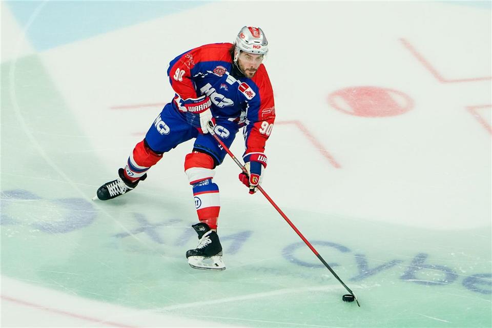 Für Nürnbergs Routinier Constantin Braun ist die DEL-Saison vorzeitig beendet. (Archivbild)Uwe Anspach/dpa
