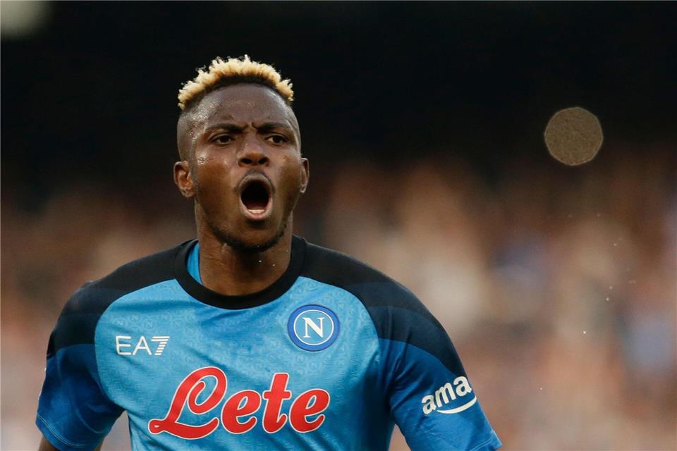 Für Osimhens Verpflichtung und Gehalt nimmt Galatasaray viel Geld in die Hand. (Archivbild)Alessandro Garofalo/AP/dpa