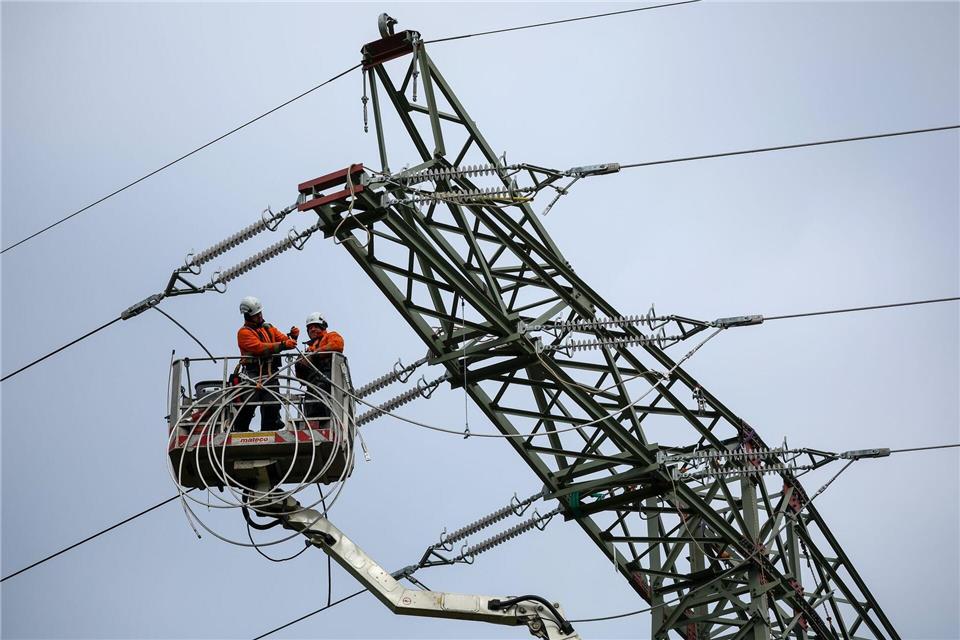 Für Sachsen geht es um günstigen Strom, neue Anlagen und den Anschluss von Unternehmen an das Netz (Archivbild) Jan Woitas/dpa