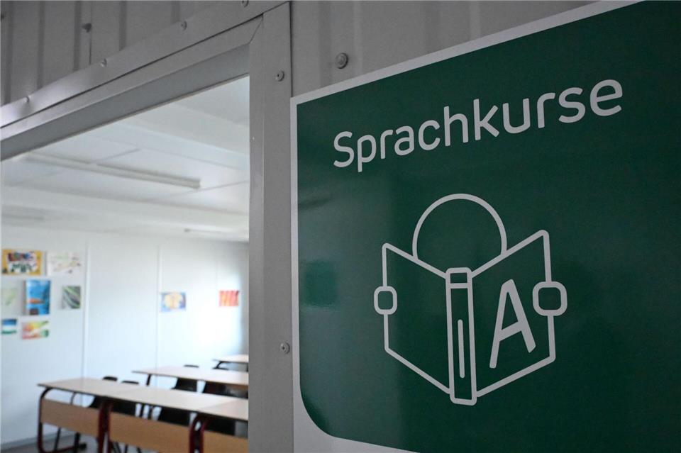 Für Sprachkurse und Schulunterricht stehen Räume zur Verfügung.Katharina Kausche/dpa