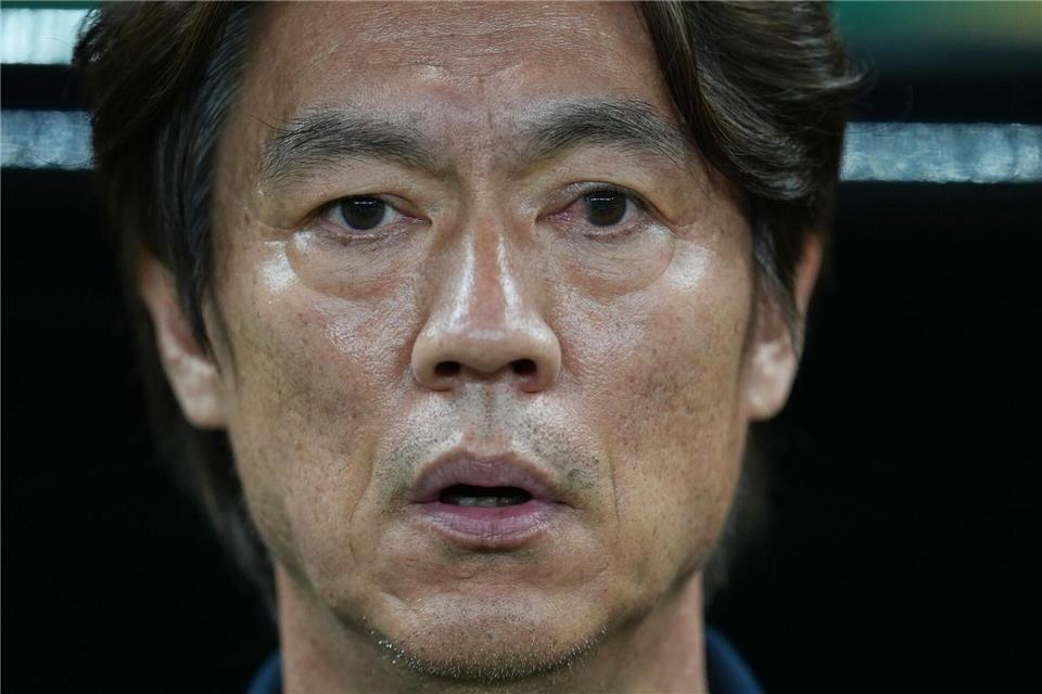 Für Südkoreas Trainer Hong Myung-bo hat der Drohnen-Vorfall keinen Einfluss. (Archivbild)Matias Delacroix/AP/dpa