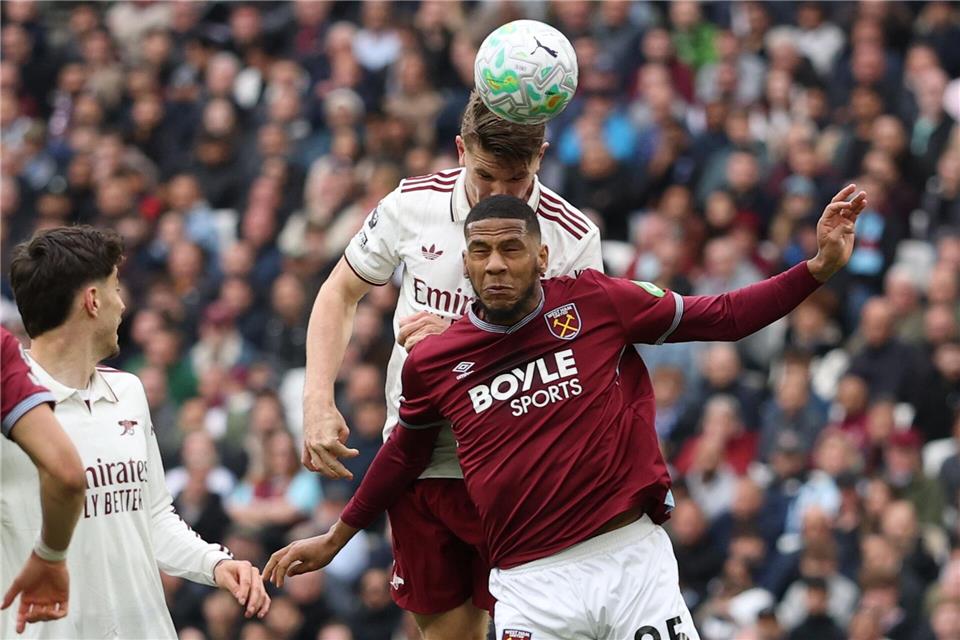 Für West Ham United geht es im Kampf um den Klassenverbleib derzeit um jeden Punkt.Ian Walton/AP/dpa