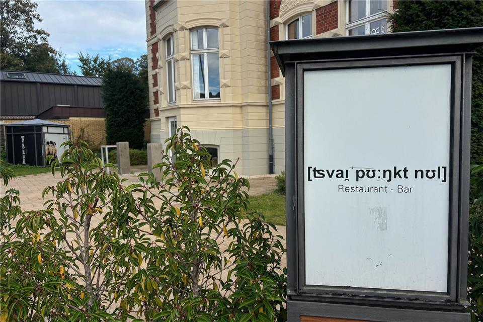 Für das Restaurant Tsvaipunktnul an der Heidener Straße sucht Inhaber Jan Schepping einen neuen Nutzer.