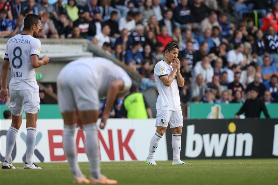 Für den VfL Bochum ist bereits in der ersten Pokalrunde Endstation.