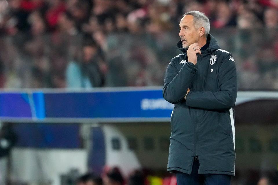 Für den bisherigen Trainer Adi Hütter ist bei der AS Monaco Schluss.Armando Franca/AP/dpa