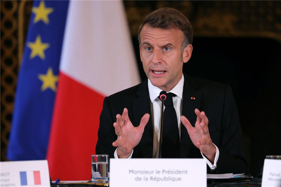 Für die Ernennung eines neuen Premiers hat Macron sich eine Frist bis zum heutigen Freitag gesetzt.POOL/Pool AFP/AP/dpa