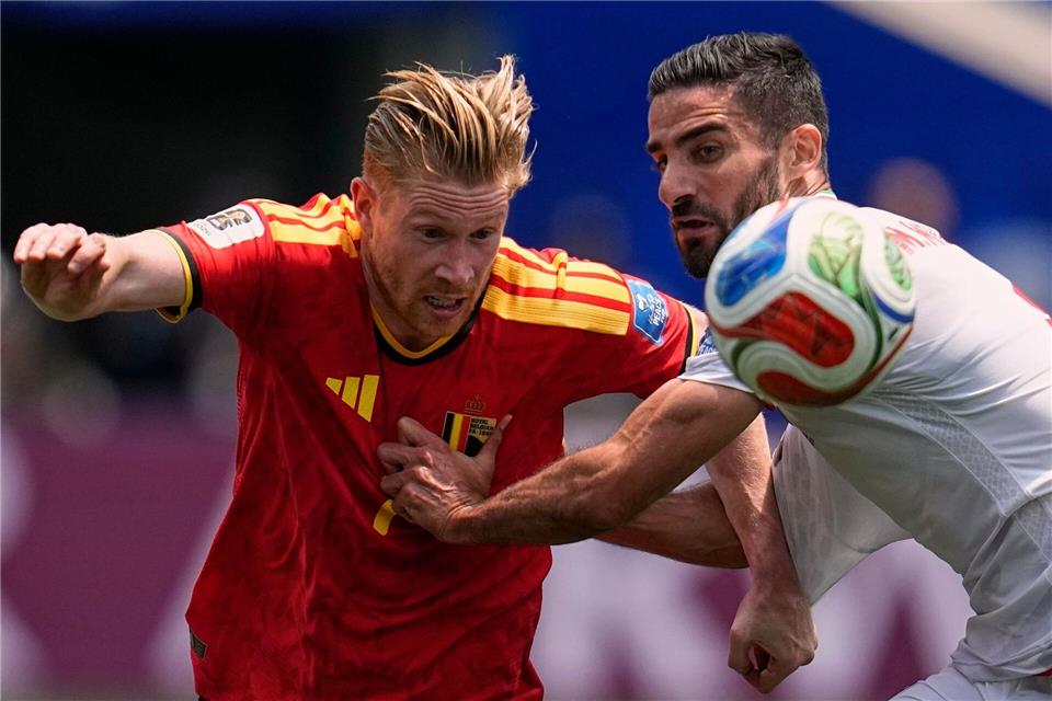 Für die Generation um Kevin De Bruyne ist diese WM die letzte Chance auf einen Titel mit der Nationalmannschaft.Gregory Bull/AP/dpa