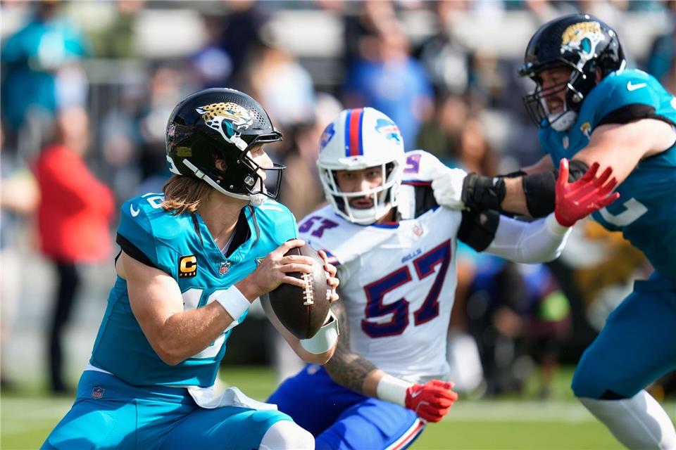 Für die Jaguars um Trey Lawrence ist die Saison beendet.John Raoux/AP/dpa