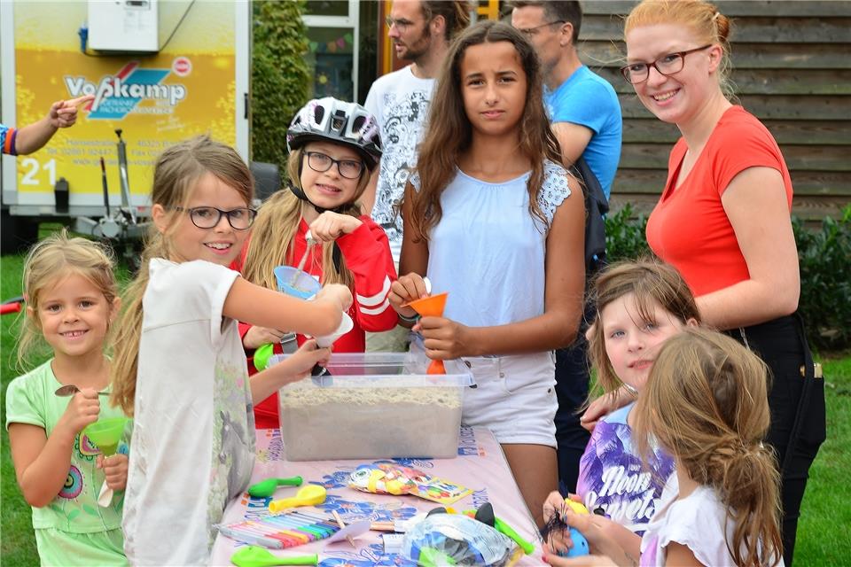 Für die Kinder hatten die Organisatoren des Sommerfestes viel zu bieten.
