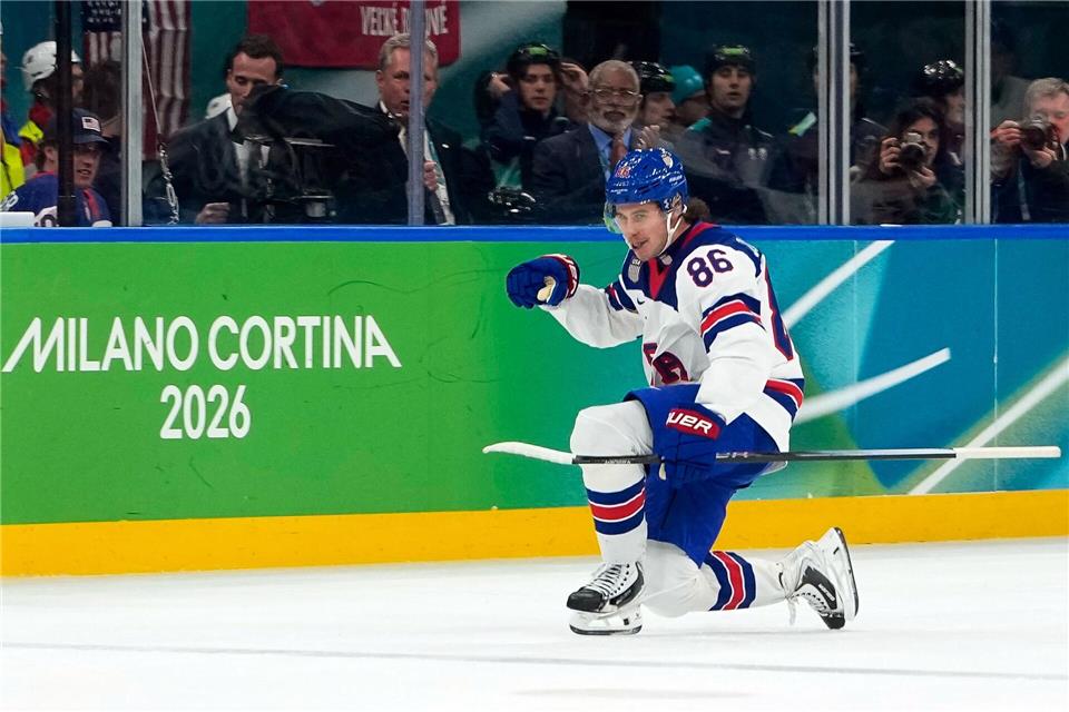 Für die USA wäre es der erste Olympiasieg seit 46 JahrenPetr David Josek/AP/dpa