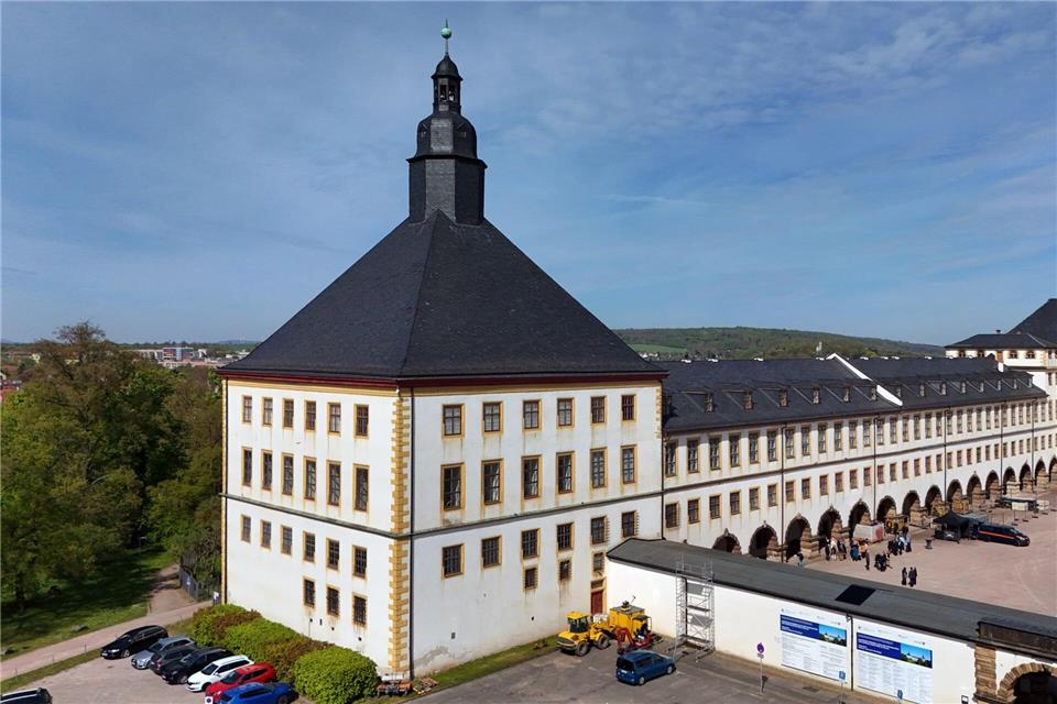 Für die umfangreiche Sanierung der barocken Schlossanlage stehen insgesamt 110 Millionen Euro von Bund und Land zur Verfügung. Martin Schutt/dpa