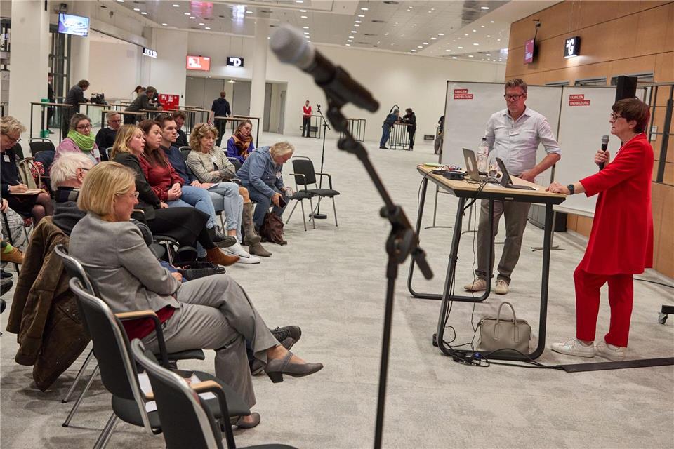 Für einen Wahlsieg braucht es laut Saskia Esken eine SPD, die kämpft.Georg Wendt/dpa