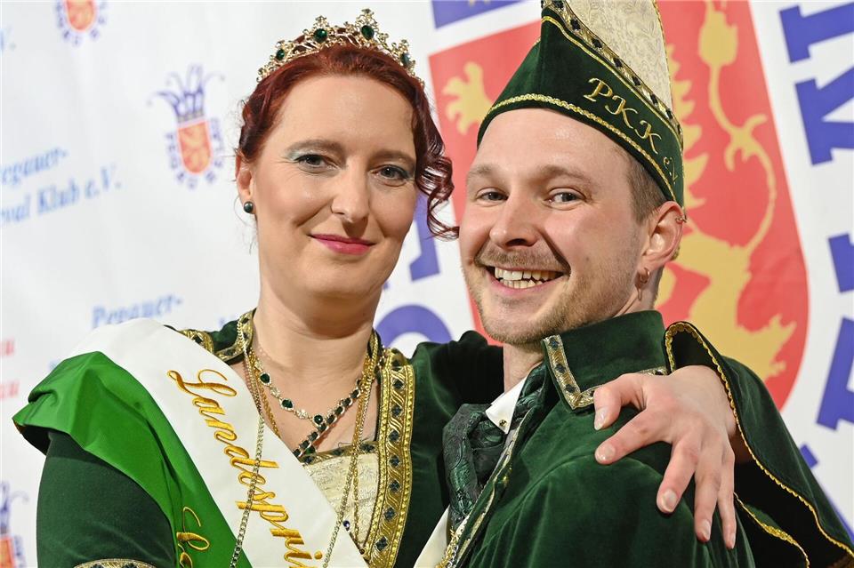 Für ihre Regenschaft nimmt das Landesprinzenpaar sogar Elternzeit.David Hammersen/dpa