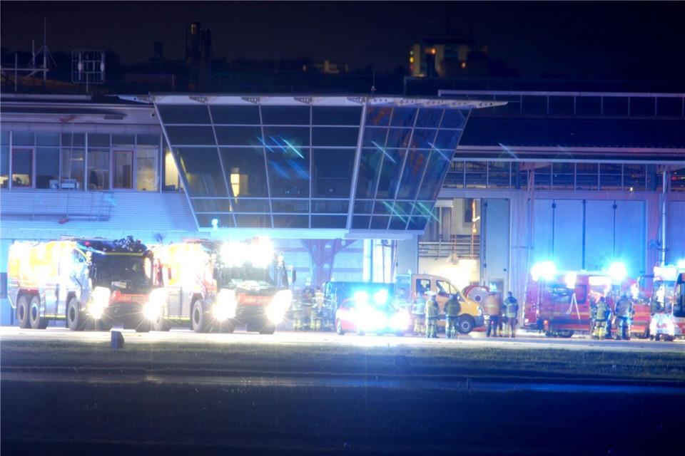 Für rund eine Stunde war der Flugbetrieb am Flughafen Stuttgart komplett unterbrochen. SDMG/dpa