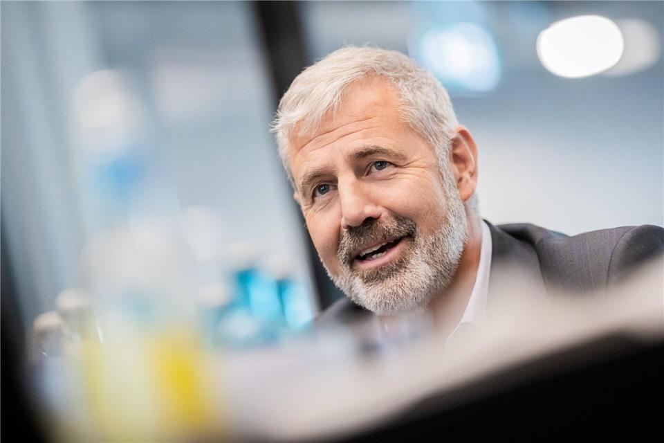 Für seine Firma sieht Klebert noch Luft nach oben. Christoph Soeder/dpa