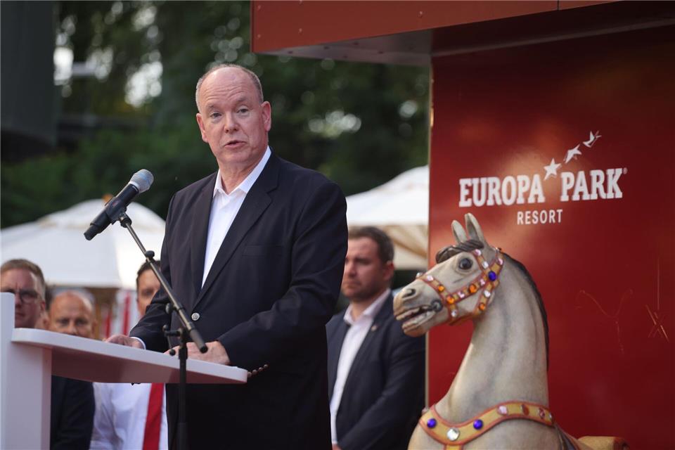 Fürst Albert II. lobte den neuen Themenbereich wiederholt.Philipp von Ditfurth/dpa