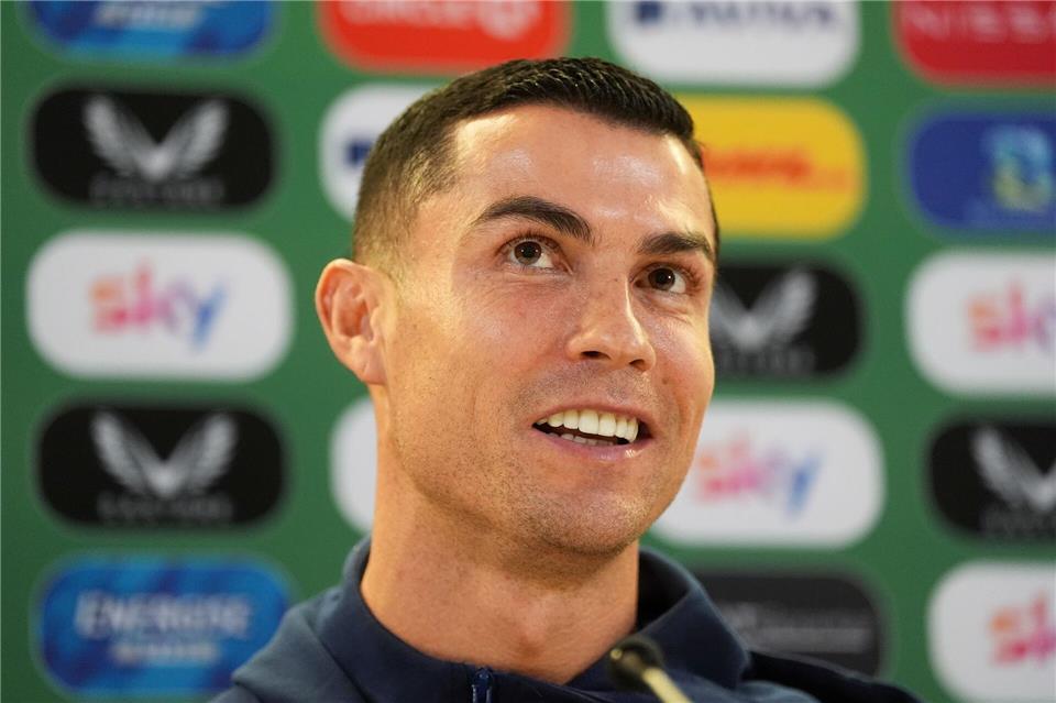 Fußball-Star Cristiano Ronaldo soll an diesem Dienstag ins Weiße Haus kommen. (Archivfoto)Brian Lawless/PA Wire/dpa