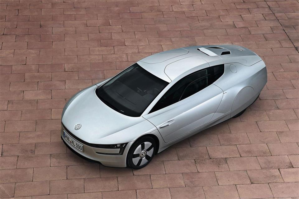 Futuristisch und doch irgendwie vertraut: Der VW Mission Efficiency hat gewisse Ähnlichkeiten mit dem  XL1.Volkswagen AG/dpa-tmn
