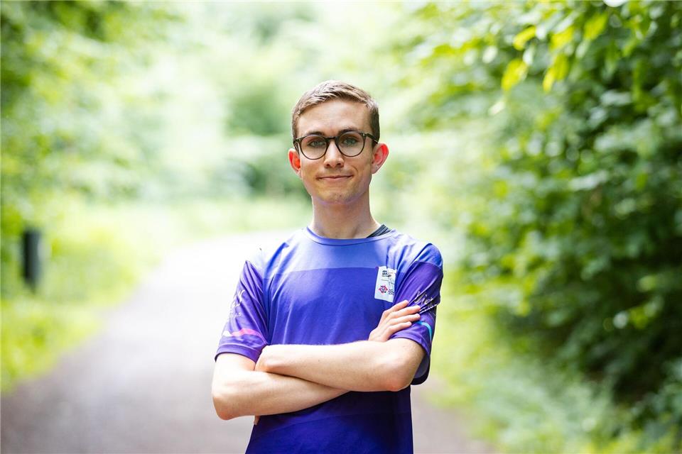 Fynn Thome hat über den Laufsport neue Freundschaften gefunden.Laszlo Pinter/dpa/Laszlo Pinter