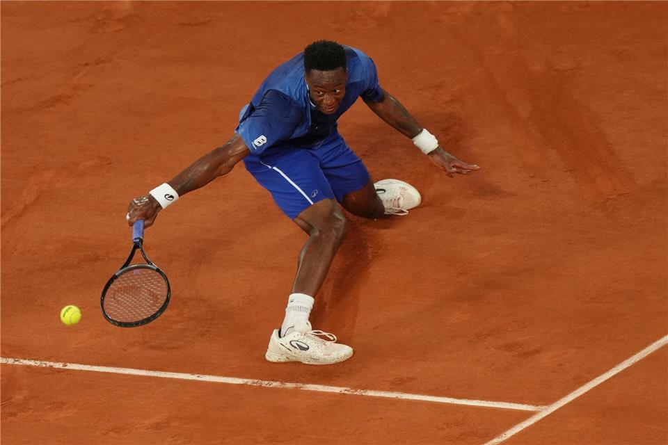 Gael Monfils kämpfte leidenschaftlich bei seinem Abschied in Roland Garros.Aurelien Morissard/AP/dpa