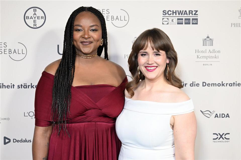 Gäste aus Medien, Politik und Wirtschaft feiern beim 73. Bundespresseball im Berliner Hotel Adlon. Annette Riedl/dpa