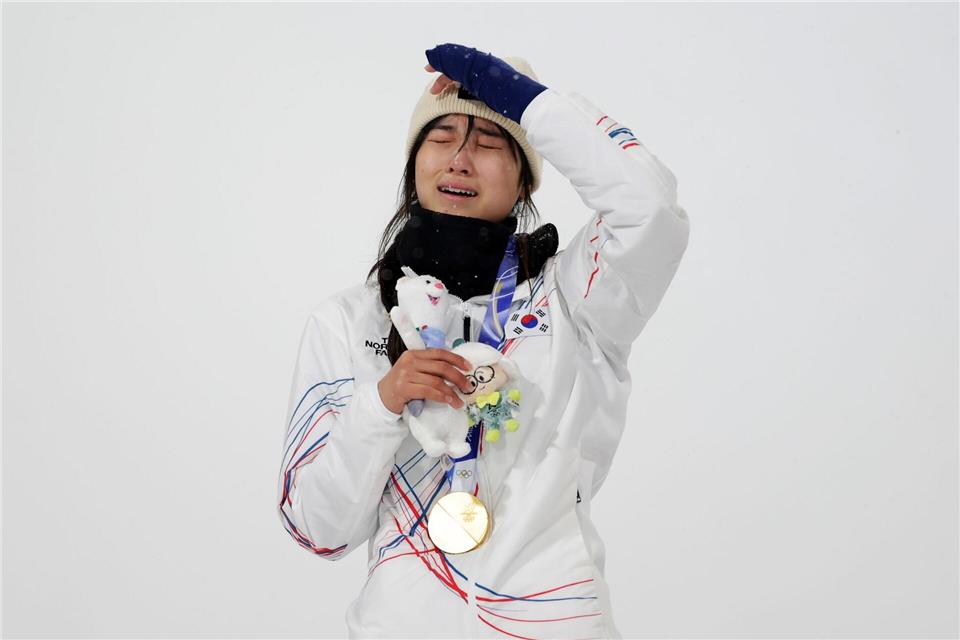 Gaon Choi sicherte sich im letzten Run noch Gold.Oliver Weiken/dpa